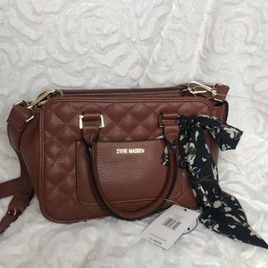 STEVE MADDEN Brown “Cognac Bsoffie” Purse
